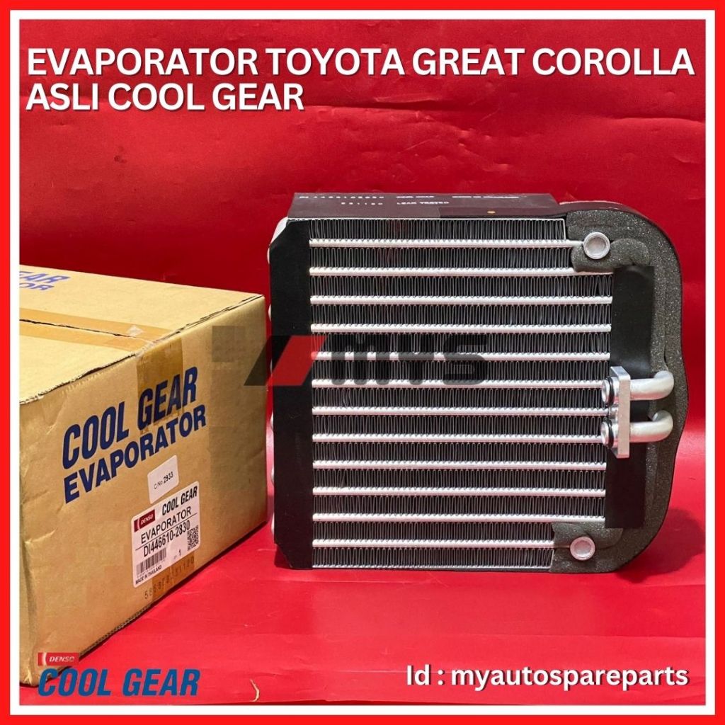 EVAPORATOR COOLING AC Mobil TOYOTA Great Corolla ASLI COOL GEAR