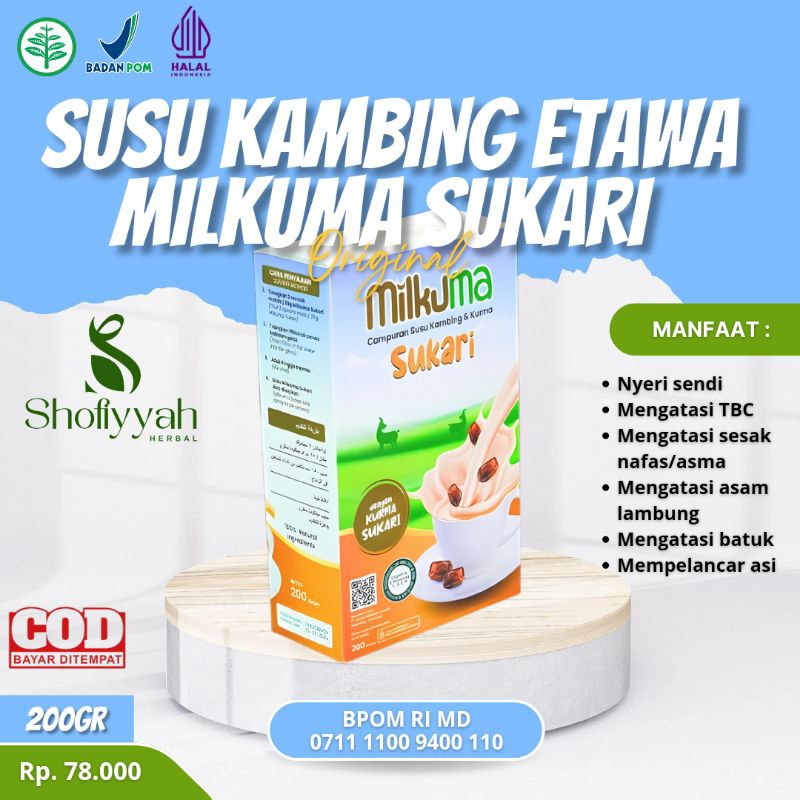 

Milkuma susu kambing etawa plus kurma sukari obat nyeri sendi alami asam lambung memperlancar asi