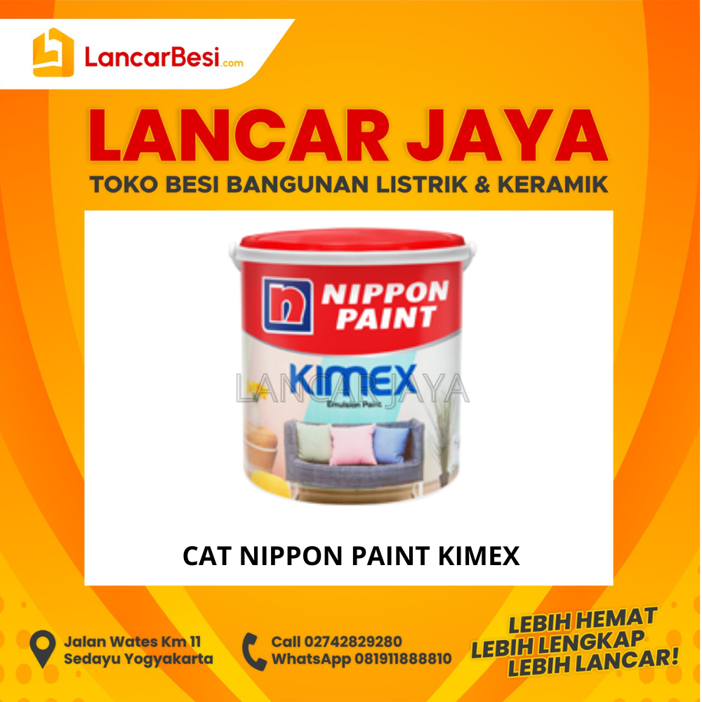 Cat Tembok Interior Kimex Nippon Paint