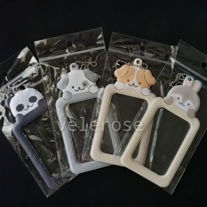 

[READY] Ducky World Photocard Holder Animals | PC Holder Panda Dog Rabbit