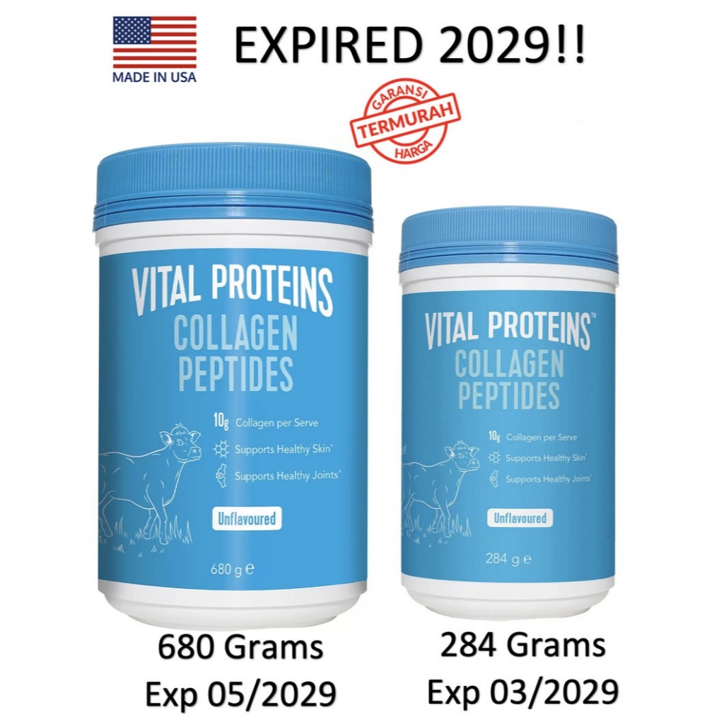 Vital Proteins Protein Collagen Peptides Peptide Unflavored