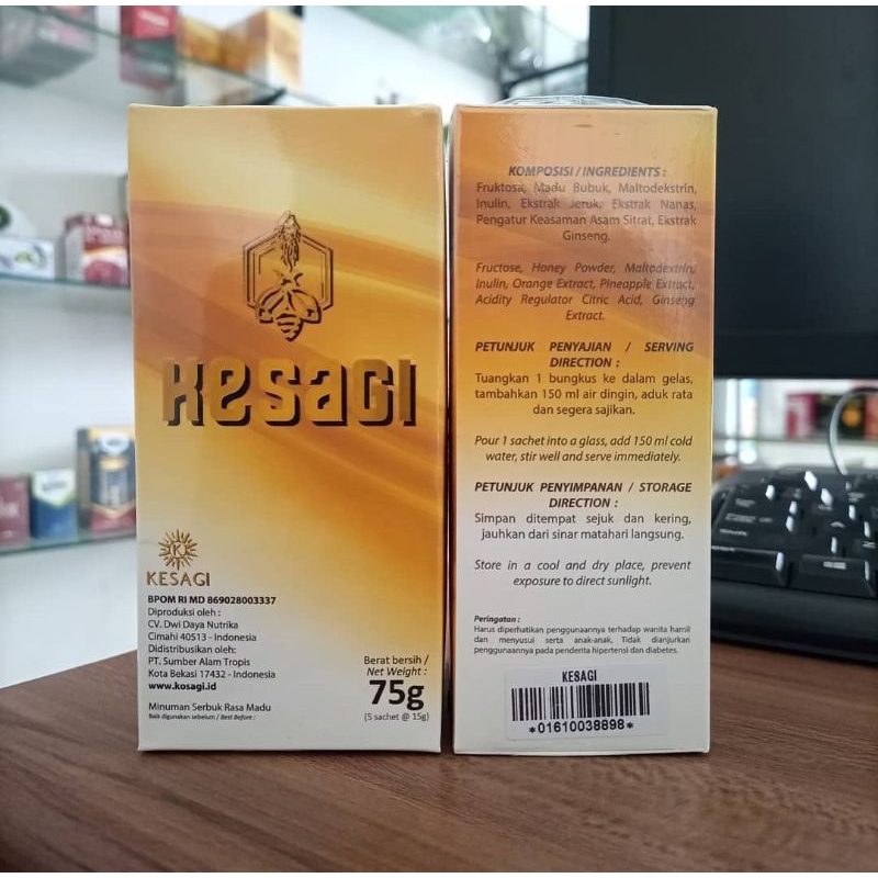 KESAGI MADU KUAT TAHAN LAMA ORIGINAL ASLI 100% MADU HERBAL KESAGI