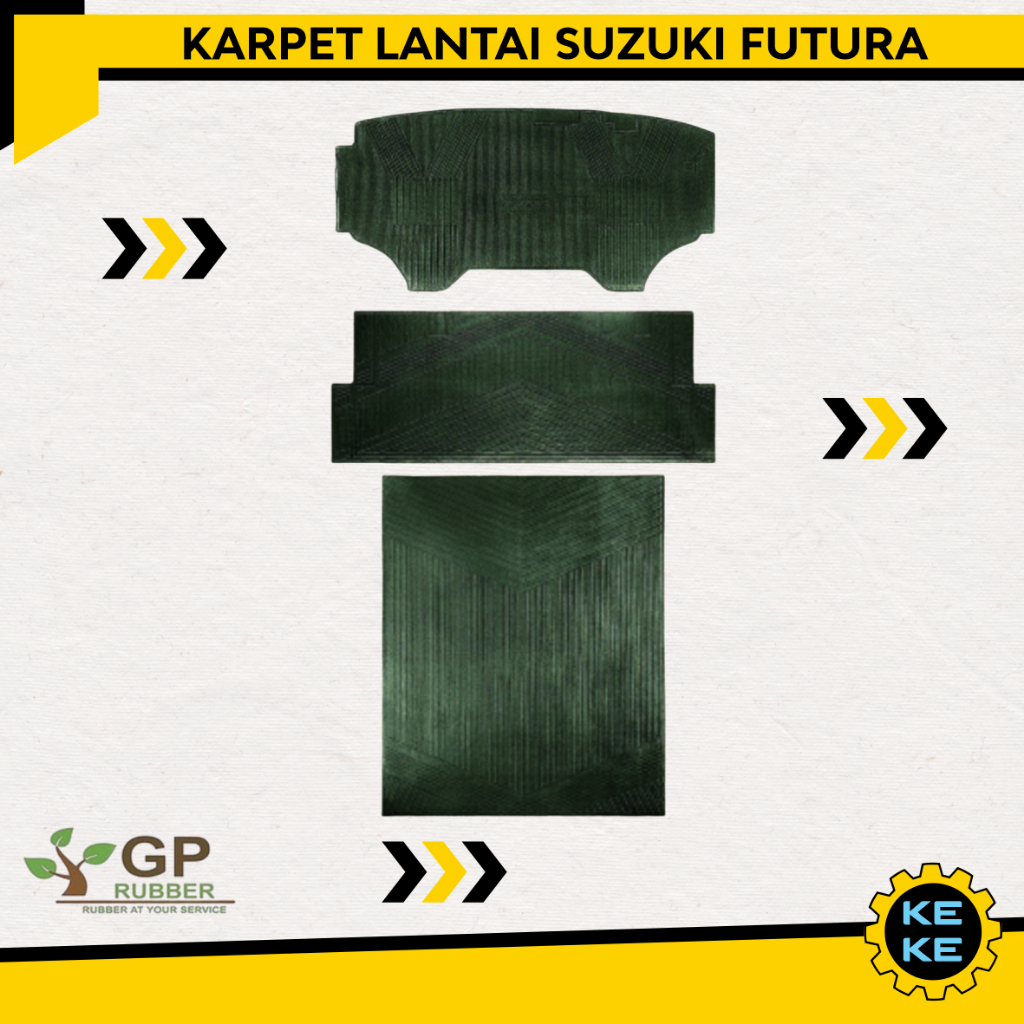Karpet Lantai Karet Suzuki Futura Fullset