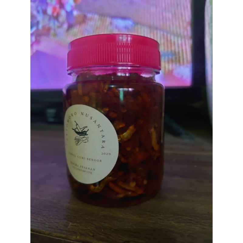 

sambel teri bengor (200gr)