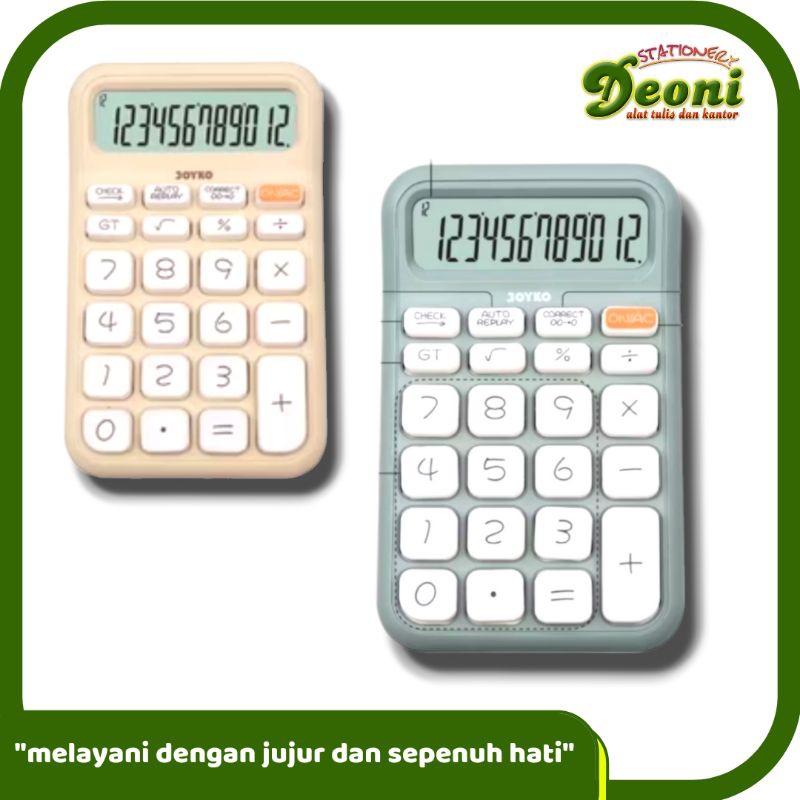 

Joyko Kalkulator Calculator CC-62CO 12Digit