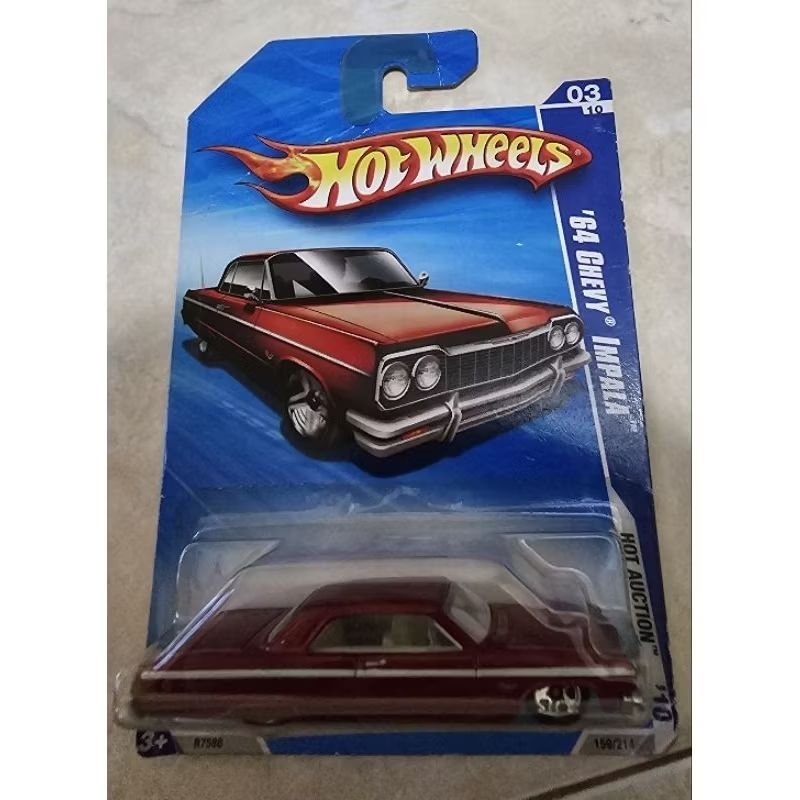 Diecast Hot Wheels Hot Auction '64 Chevy Impala