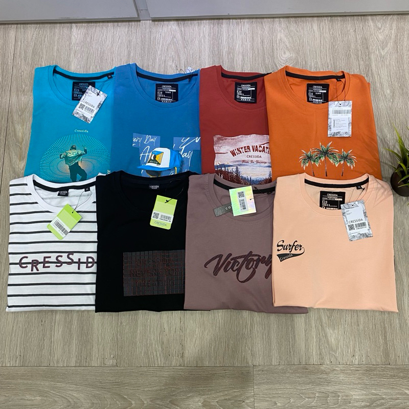 kaos cressida pria original