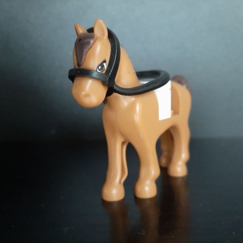 Lego Horse, kuda lego buat mini figure, untuk tokoh petualang, koboi, atau bajak laut, keren. bekas 