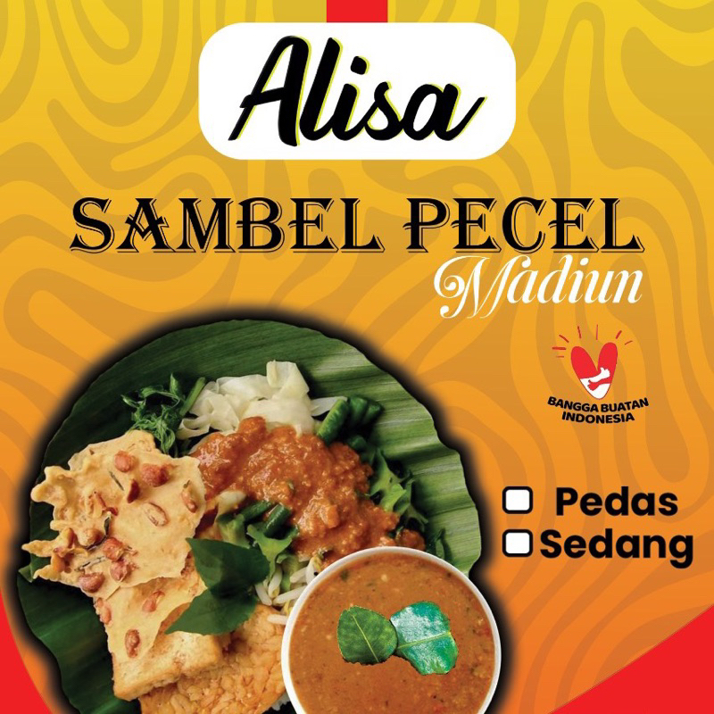 

Sambal Pecel ALISA 500gr