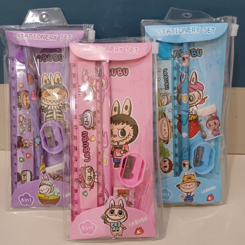 

Stationery set atk 6 in 1 LABUBU 3369