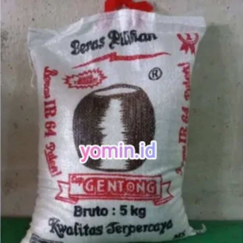 

Beras Gentong 5kg/ Cap Gentong