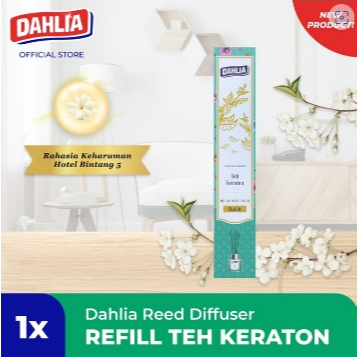Dahlia Reed Diffuser Refill Teh Keraton