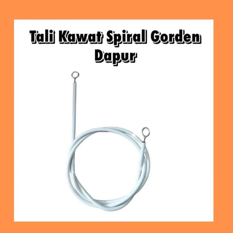 kawat spiral gorden kolong dapur kawat kolong dapur fleksibel