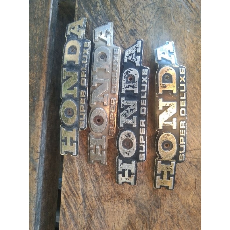 Emblem tangki gl100 ORI copotan mulus
