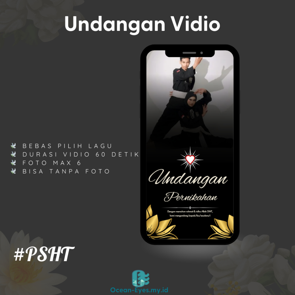 UNDANGAN VIDIO PERNIKAHAN TEMA PSHT | VIDIO INVITATION | VIDIO UNDANGAN PERNIKAHAN