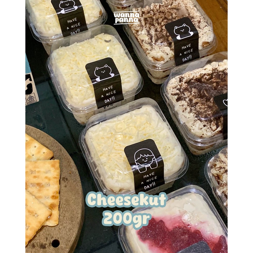 

[BEST SELLER] Cheesekut All Variant | Premium Creamy Dessert Cup 200gr