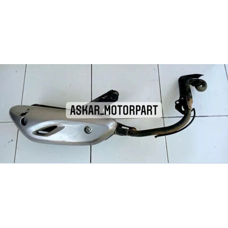 Knalpot Honda Scoopy fi 2021 2022 Original Seken Copotan