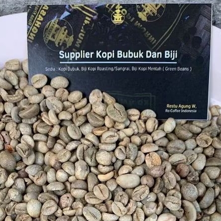 

Biji Kopi Green Beans Robusta Lawang