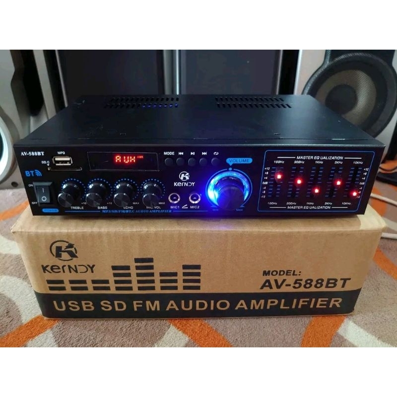 amplifier bekas review KERNDY AV 588 BT