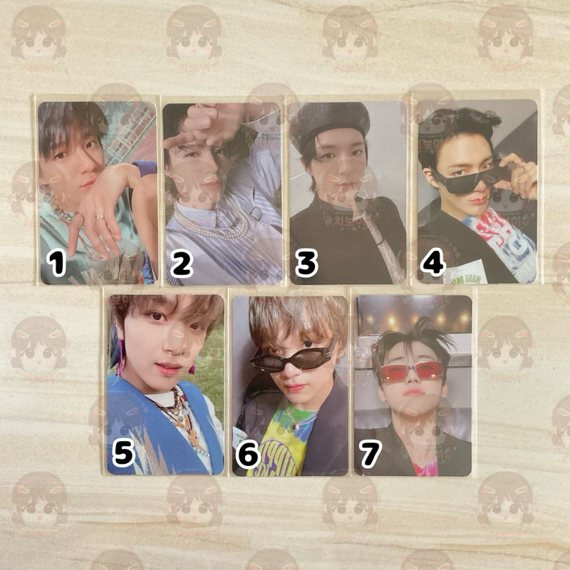 PHOTOCARD JENO HAECHAN JAEMIN AGENT KIHNO HELLO FUTURE VER NCT DREAM HELFUT HELLFUT BARET PUSING RUM