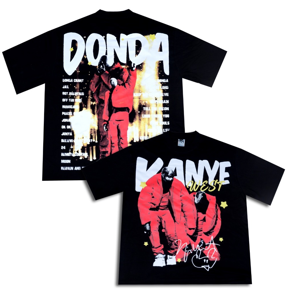 BIG OVERSIZE T-SHIRT KANYE WEST DONDA YHBOOTLEG
