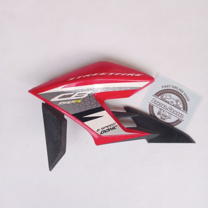 Sayap tangki cover shroud Cb 150 R New Led k56 Samping Kiri original copotan