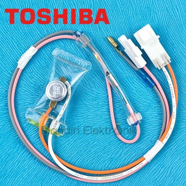 Defrost Fuse Kulkas Toshiba - Bimetal Fuse Kulkas 4 Kabel Toshiba 2 Pintu