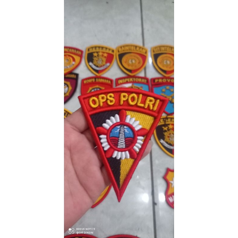 Bordir OPS POLRI