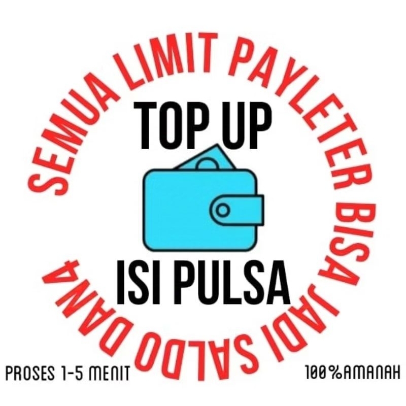 

[ Sticker ] Top up salldoh & Top up semua✓ sat-set