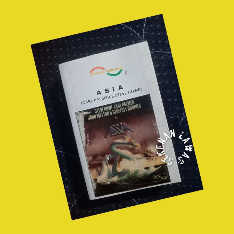 Kaset Asia - Self Title (Pita Maxell Mulus)