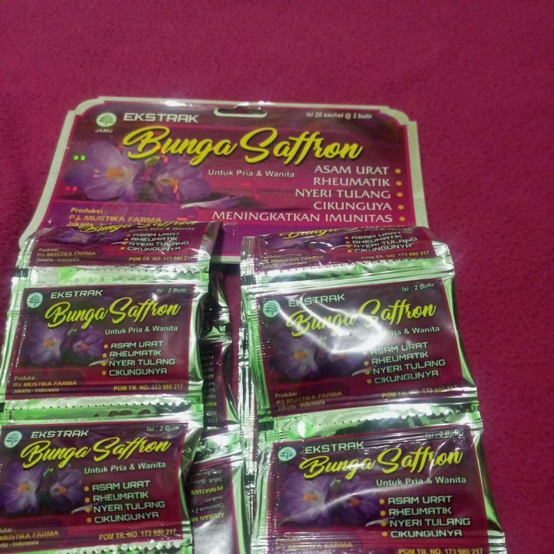 bunga saffron