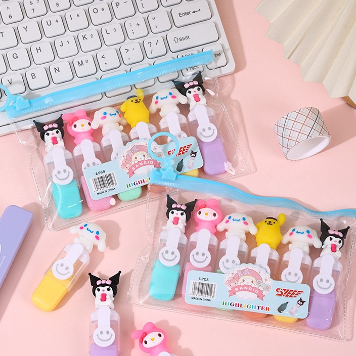 

Grosir 6 PCS 1 set Stabilo hhlhter Stabilo pastel color cute penanda pewarna