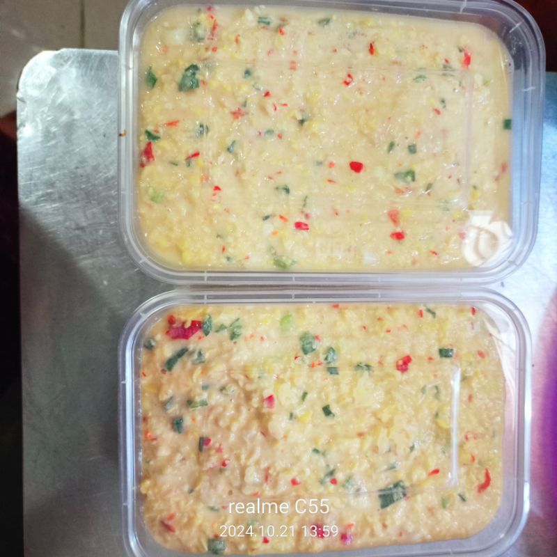 

adonan mentah perkedel jagung 1kg,halal