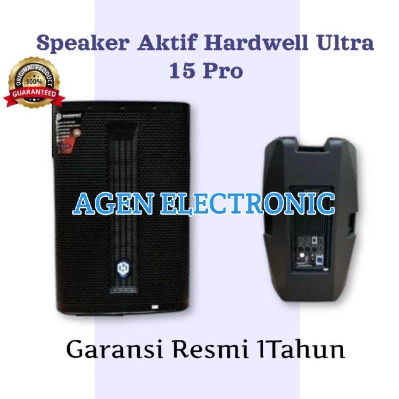 Speaker Aktif Hardwell Ultra 15 Pro Original Active HARDWELL ULTRA 15PRO 15 inch