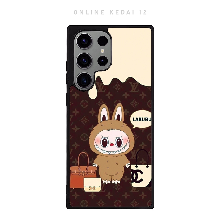 Casing Case Samsung Galaxy S25 S24 S23 S22 S21 S20 A56 A36 A16 FE Plus Ultra 5G Labubu LV Cover