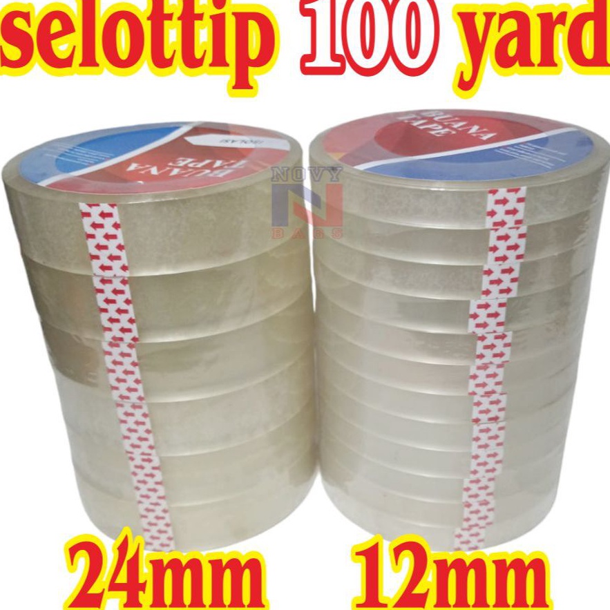 

Potongan LAKBAN KECIL BENING SOLASI SOLATIP SELOTIP UK 12inch 1 inch 12mm 24mm PANJANG 1yard