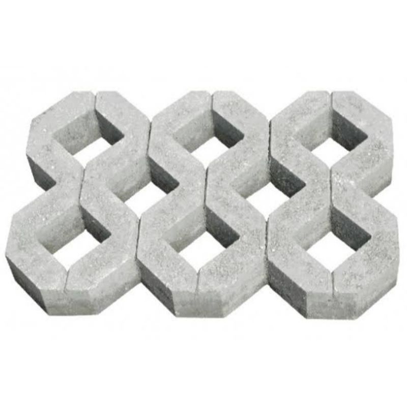 Grass Block Lubang 8 / 6cm / Grassblock / Paving Block