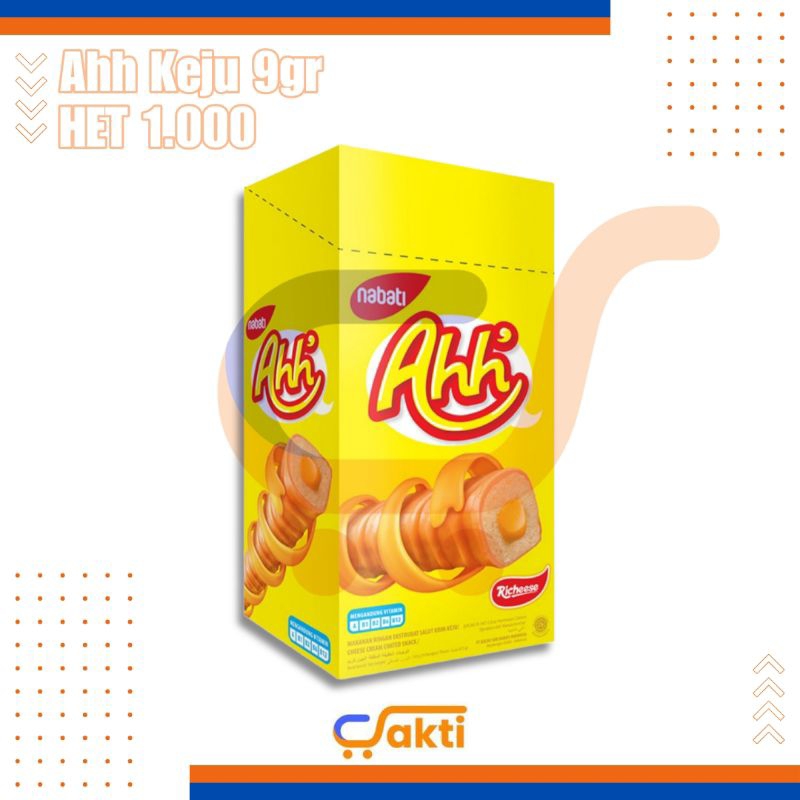 

Recheese Ahh 1000 Keju 1 Box Isi 10pcs x 9gr