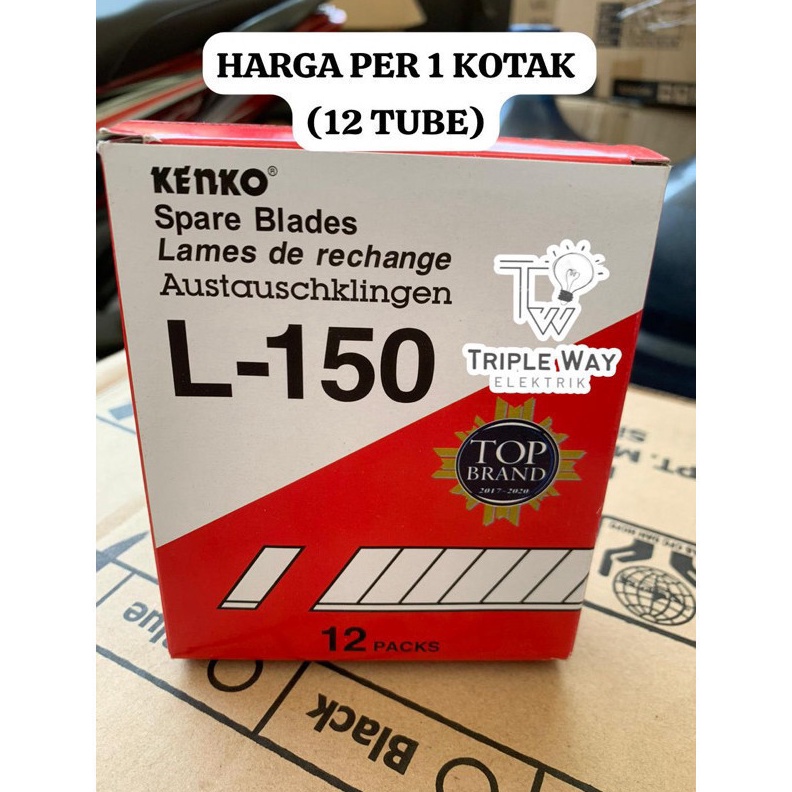 

ART Q5F5 REFILL cutter BESAR L15 Kenko harga untuk 1 kotak 12tube