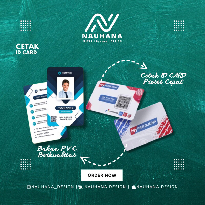 

Kartu ID Card Custom Berkualitas
