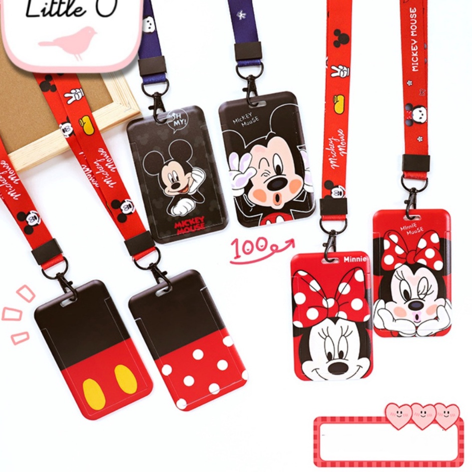 

Tawaran DISNEY ID Card Name Tag ID Card Holder Gantungan Kartu Nama Tali ID Card Nama