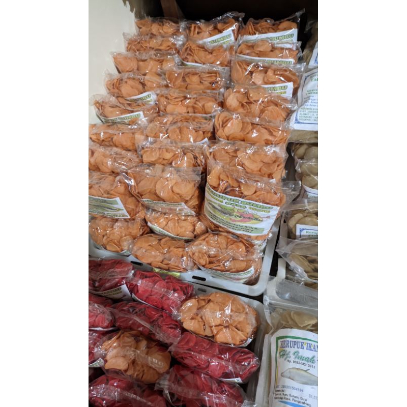 

Kerupuk mentah Udang bumbu