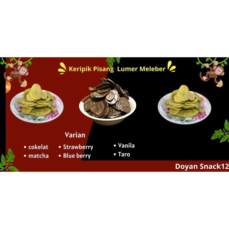 

keripik pisang lumer 180 gram