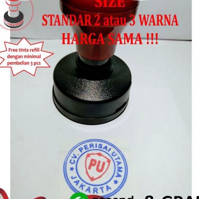 

Premium Stempel FlashOtomatis 2 atau 3 Warna