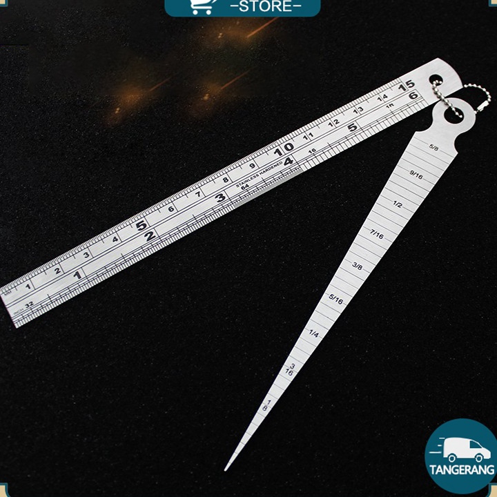 

Langka Taper Gauge Feeler 115mm Silinder Bore Gauge Dengan Penguasa Baja 15mm Stainless Steel