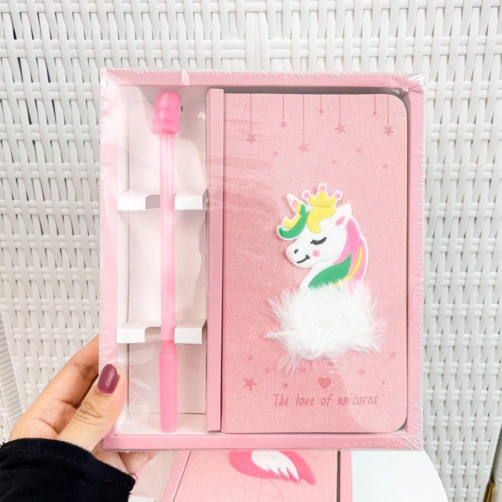 

ART Q2X4 PAKET ALAT TULIS 2IN1 BUKU 1 PULPEN DENGAN BOX CANTIK UNICORN FLAMINGO IMUT LUCU BUNDLE UNIK WARNA PINK PREMIUM QUALITY