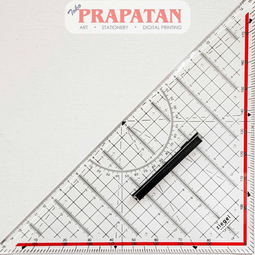 

Top Ziegel Penggaris Segita No81943 Triangle Ruler