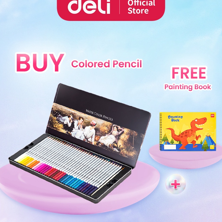 

ART V5V7 Deli Pensil Warna 24364872 WARNA tidak beracun dapat dicuci dan teknologi hybrid 6521