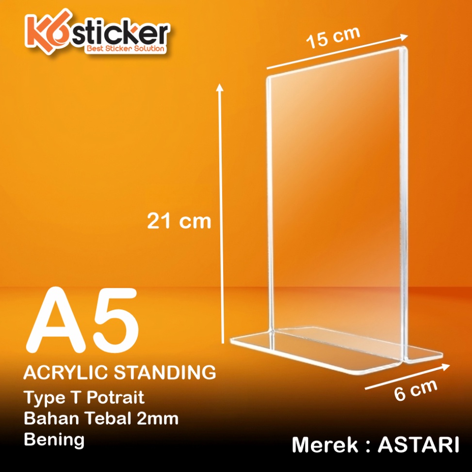 

ART B1U9 Acrylic Tent Holder Akrilik Tent Card A5 T Portrait 2mm krilik Acrylic A5 Tent card akrilik daftar menu akrilik nomor meja akrilik menu brosur acrylic display order Akrilik Qris Stand Qris