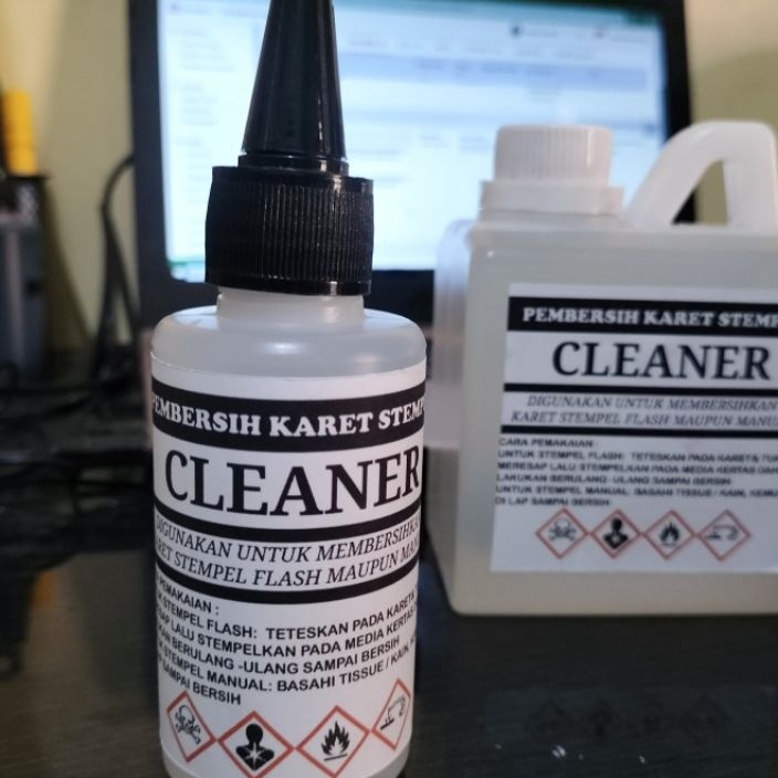 

KI3 CLEANER pembersih karet stempel laserrunaflek dan stempel flashisi 1 ml